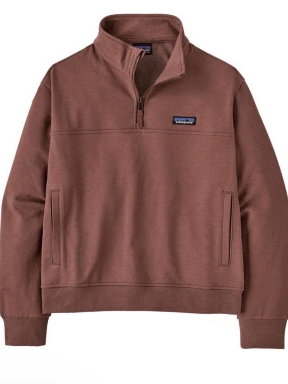 Patagonia Half-Zip Pullover - Mauve Brown